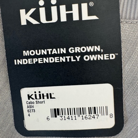 Kuhl Gray Flat Front Women’s Shorts - Picture 2 of 4